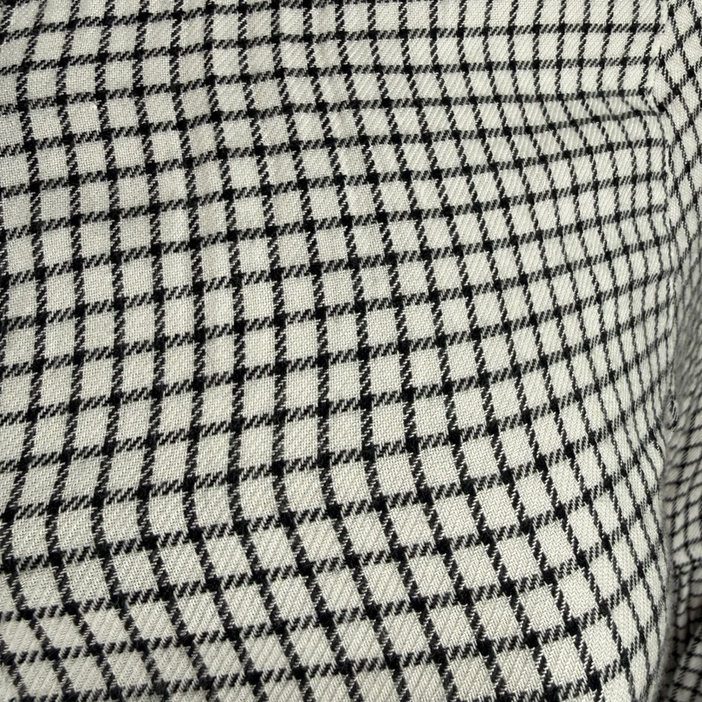 Madewell Women's Bell Sleeve Button Down Top Windowpane Sz S Boho Chic Timeless - Picture 4 of 9